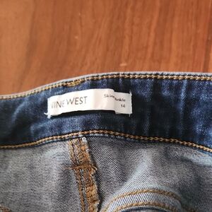 Nine West Skinny Ankle Jeans 36 Inches Long